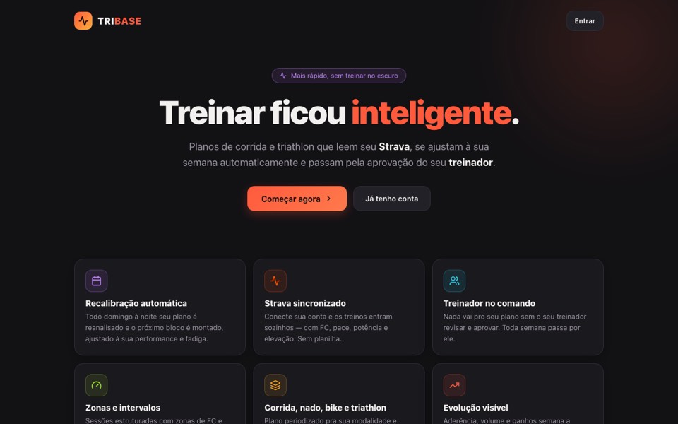 Tela do TRIBASE