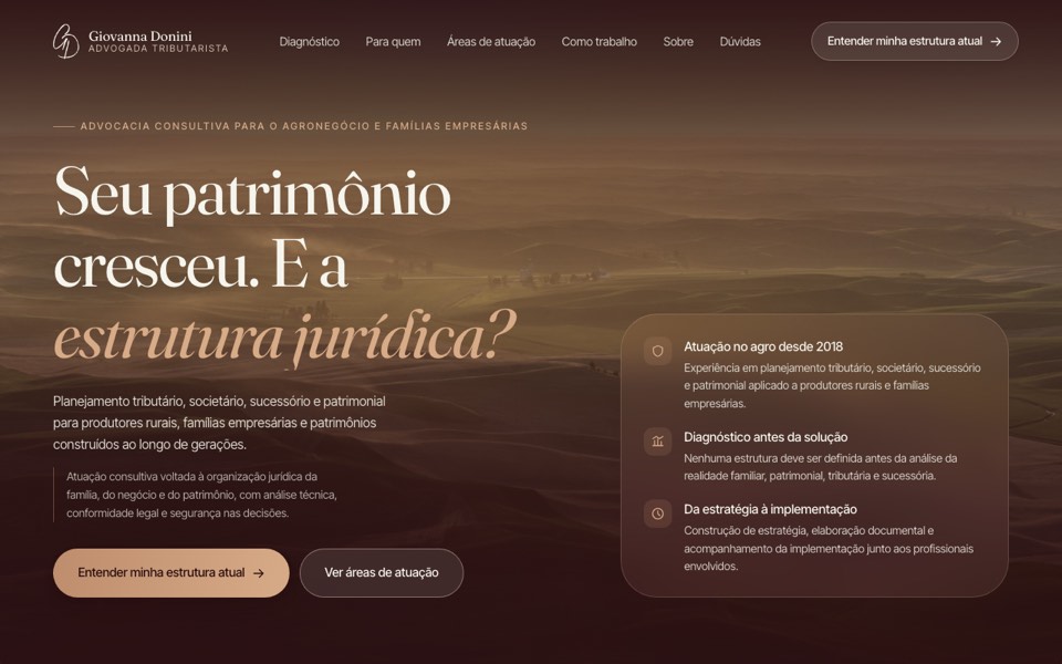 Prévia do projeto Giovanna Donini