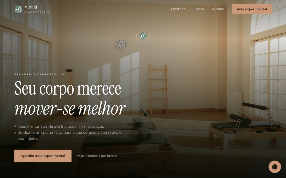 Prévia do projeto Moving Pilates